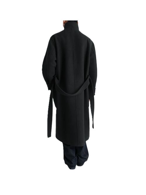 WRAP COAT IN Double Wool Lemaire | CO1037 LF1116BK999 BLACK